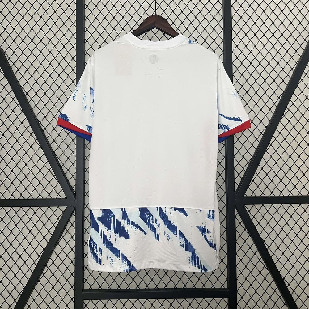 Camiseta de fútbol visitante de la selección de Noruega 2024 AAA calidad fan