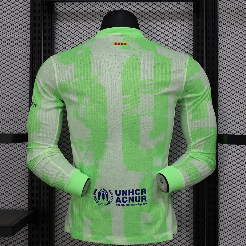 2024/2025 Camiseta Tercera Equipación Visitante Manga Larga Barcelona Calidad Tailandesa