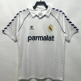 1986/1987 Retro Real Madrid Local Camiseta de Fútbol Calidad Tailandesa