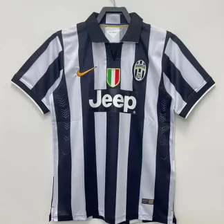 Camiseta de fútbol local retro de la Juventus 2014/2015 calidad tailandesa