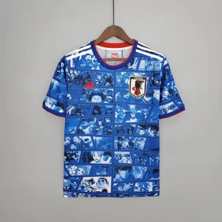 2021 Japón Camiseta de Fútbol Versión Anime