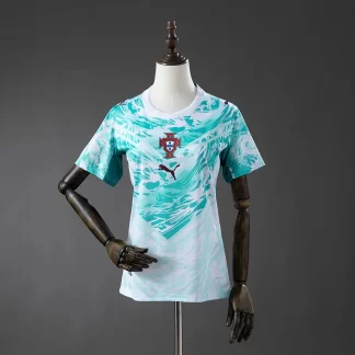 Camiseta Visitante de la Selección Nacional de Portugal 2026 AAA calidad fan para mujer