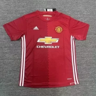 2016/2017 Retro Manchester United Equipación Local Camiseta de Fútbol Calidad Tailandesa