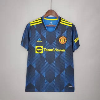 Camiseta de Fútbol Tercera Visitante Manchester United 2021/2022 Calidad Tailandesa