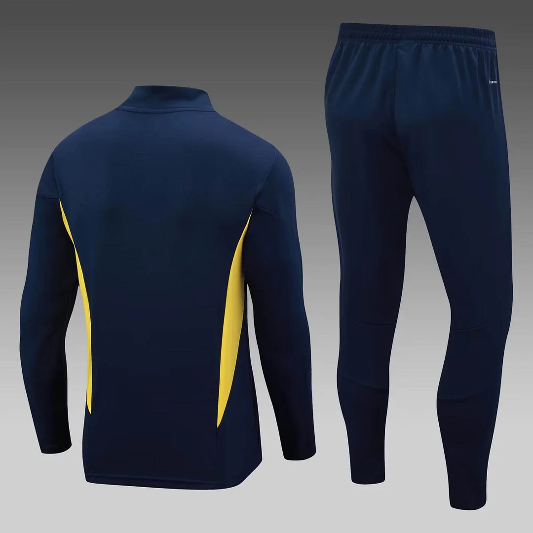 Conjunto de Entrenamiento Semi-Pull Real Madrid Azul 2023/2024