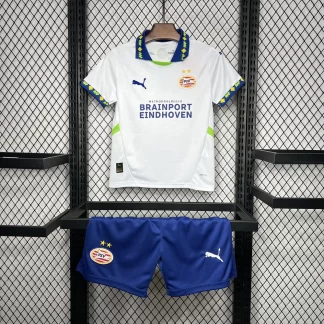 Camiseta de Fútbol Tercera Visitante Eindhoven 2024/2025 Calidad Thai Talla Infantil