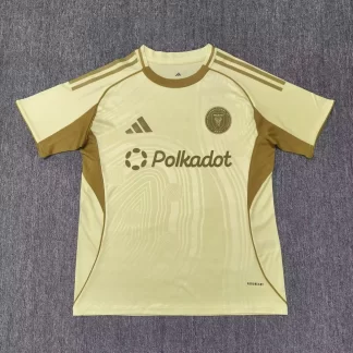 2025/2026 Inter Miami Ropa de Entrenamiento Amarilla Camiseta de Fútbol Calidad Tailandesa