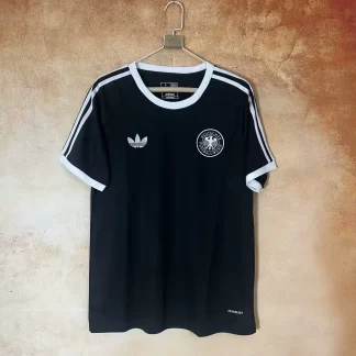 2025/2026 Alemania Camiseta de fútbol casual negra Calidad tailandesa