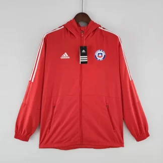 Chaqueta Cortavientos Chile Roja 2022