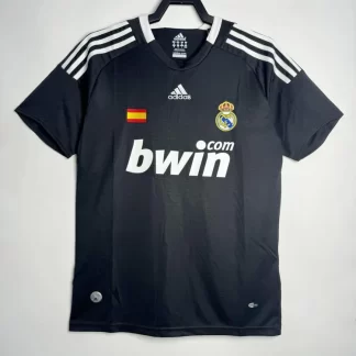 2008/2009 Retro Real Madrid Visitante Camiseta de Fútbol Calidad Tailandesa