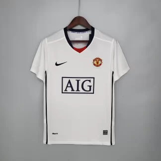Camiseta de Fútbol Retro 2008/2009 Visitante Manchester United Calidad Tailandesa