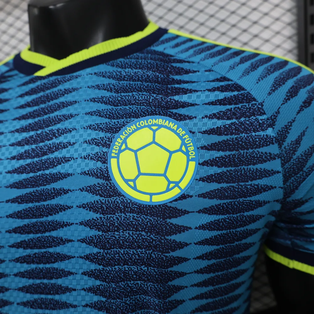 Camiseta de Fútbol Visitante Colombia Versión Jugador 2026 AAA calidad fan