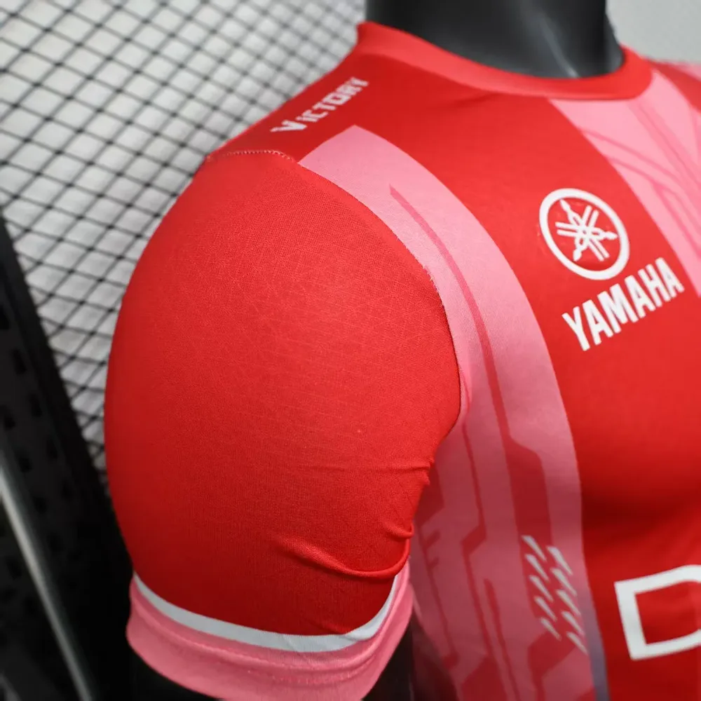 2025/2026 Versión Jugador Olympique de Marseille Edición Especial Roja Camiseta de Fútbol Calidad Tailandesa