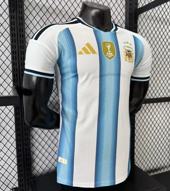 2026 Versión Jugador Argentina Local 01 Camiseta Calidad Tailandesa