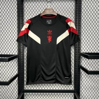 Camiseta original negra 2024/2025 Manchester United Calidad Tailandesa