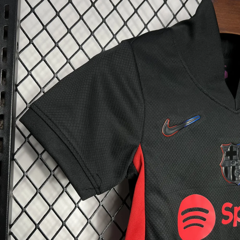 Camiseta de Fútbol Visitante 2024/2025 Barcelona Talla Infantil Calidad Thai