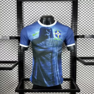 Camiseta de Fútbol Brasil 2025/2026 Versión Jugador Edición Especial Jesus Calidad Tailandesa