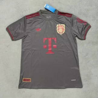 2025/2026 Bayern Munich 125 Aniversario Edición Gris Camiseta de Fútbol Calidad Tailandesa