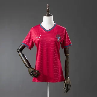 Camiseta de la Selección Nacional de Portugal 2026 AAA calidad fan para mujer