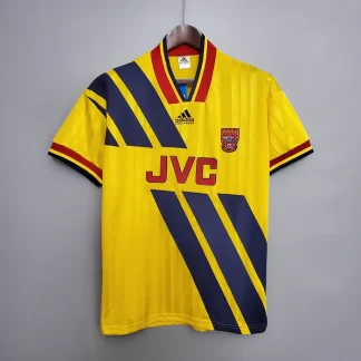 Camiseta de fútbol retro 1993/1994 Arsenal Visitante Calidad Tailandesa