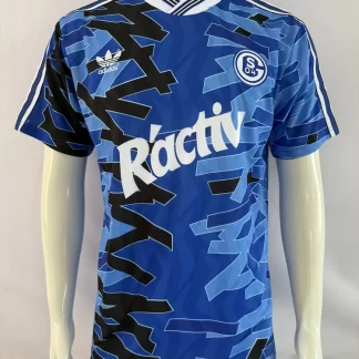 Camiseta de Fútbol Retro 1992/1993 del Schalke 04 Local 1:1 Calidad Tailandesa