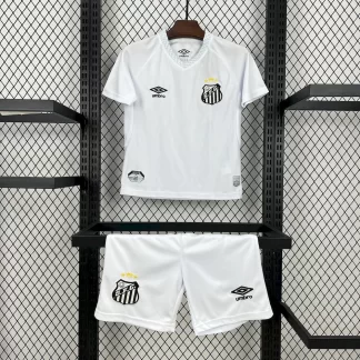 2025/2026 Camiseta de Fútbol Local Santos Calidad Tailandesa Talla Infantil