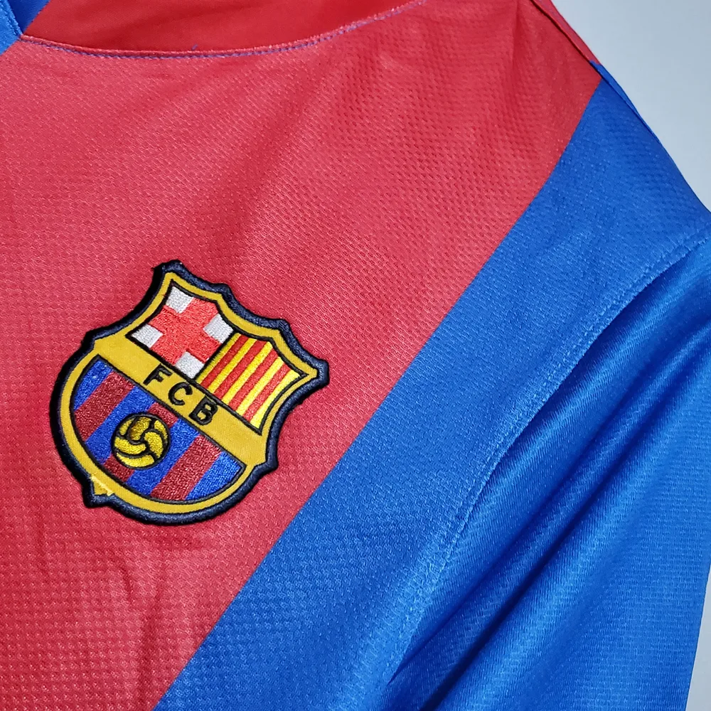 Camiseta de Fútbol Local Retro Barcelona 2006/2007 Calidad Tailandesa
