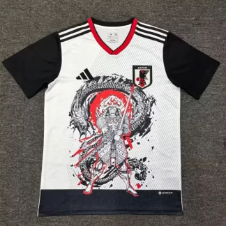 Camiseta de Fútbol 2024/2025 de Japón Dragón Samurái Blanco Calidad Tailandesa