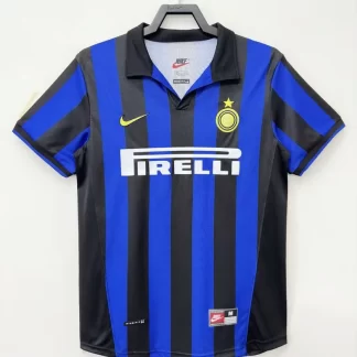 1998/1999 Retro Camiseta Local Inter Milan Calidad Tailandesa