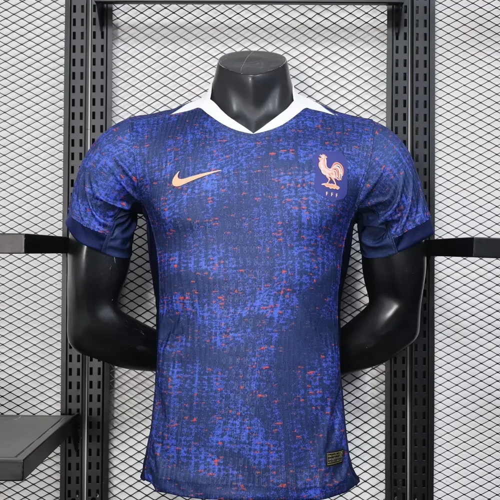 Camiseta de Fútbol Local de Francia 2025/2026 Versión Jugador Calidad Tailandesa