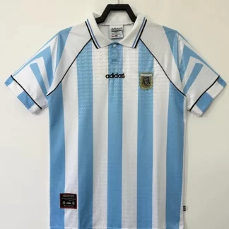 1996-1997 Retro Argentina Selección Nacional Local Camiseta 1:1 Calidad Tailandesa