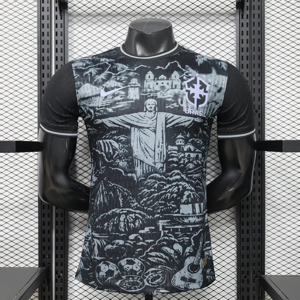 Camiseta de Fútbol Edición Especial Selección de Brasil Versión Jugador 2026 AAA calidad fan
