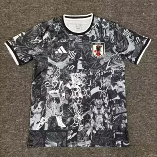 2025/2026 Camiseta de Fútbol Japón Blanca Saiyan Negra Calidad Tailandesa