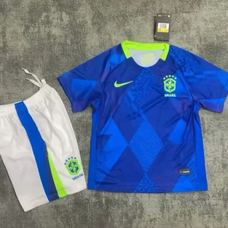 2025/2026 Brasil Visitante Camiseta Fútbol Calidad Thai Talla Infantil