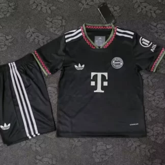 2025/2026 Bayern Munich Tercera Equipación Visitante Camiseta de Fútbol Calidad Tailandesa Talla Infantil