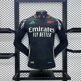 Camiseta de Fútbol 2024/2025 Manga Larga Arsenal Visitante Versión Jugador Calidad Tailandesa