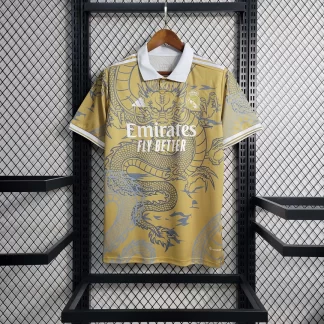 Camiseta de Fútbol Real Madrid Dragón Dorado Chino 2023/2024