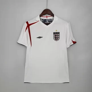 2006 Retro Inglaterra Local Camiseta de Fútbol 1:1 Calidad Tailandesa
