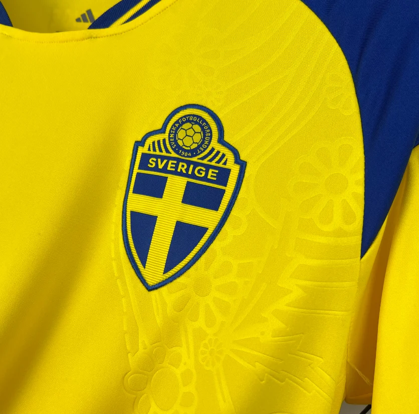 Camiseta Fútbol Local Selección Suecia 2026 AAA calidad fan