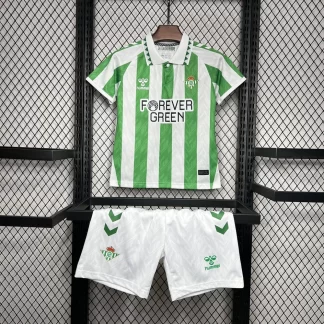 2024/2025 Real Betis Camiseta de Local Fútbol Calidad Talla Infantil