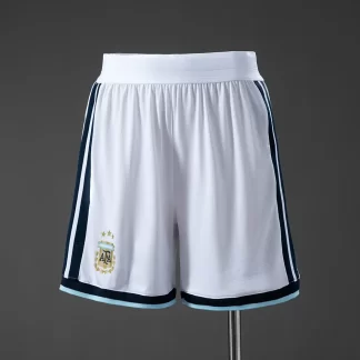 Pantalón corto blanco local de la Selección Argentina 2026 Versión Jugador AAA calidad aficionado