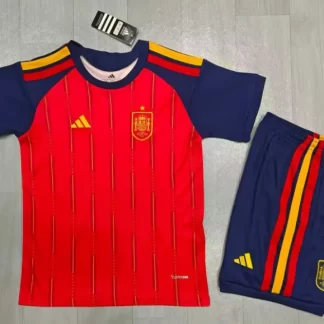 2026 España Local Camiseta de Fútbol 1:1 Calidad Tailandesa Talla Infantil