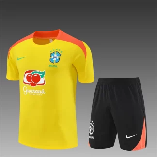 Camiseta de entrenamiento amarilla de Brasil 2026, conjunto de grado fan AAA