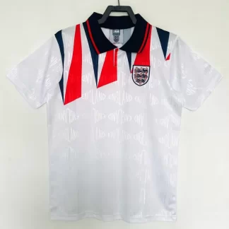 1992 Retro Inglaterra Local Camiseta de Fútbol Calidad Tailandesa