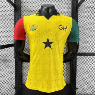 2026 Versión Jugador Ghana National Team Special Edition Yellow Football Jersey 1:1 Thai Quality