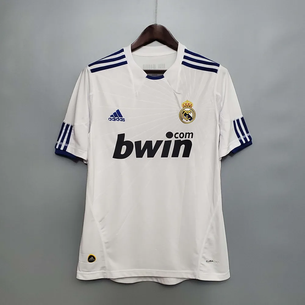 Camiseta Local Retro del Real Madrid 2010/2011 Calidad Tailandesa