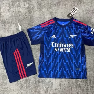 2025/2026 Camiseta de Fútbol Visitante Arsenal Calidad Thai Talla Infantil
