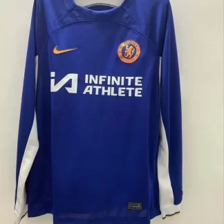 2023/2024 Manga Larga Chelsea Local Camiseta Fútbol Calidad Thai