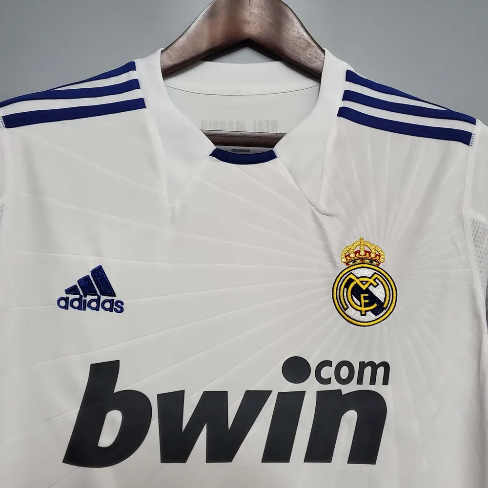 Camiseta Local Retro del Real Madrid 2010/2011 Calidad Tailandesa