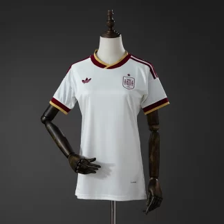 Camiseta Visitante Mujer Selección España 2026 AAA calidad fan